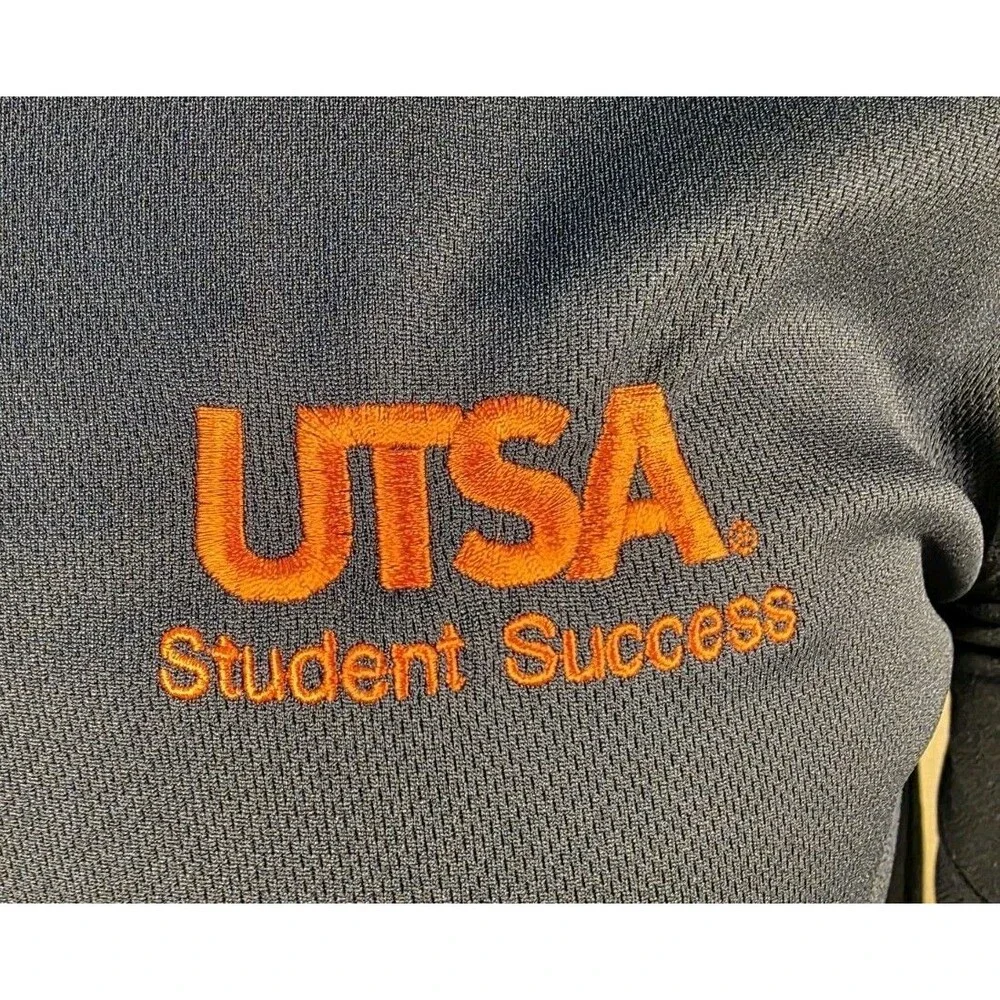 UTSA Roadrunners Student Success Men's Navy Blue Polo Shirt Large